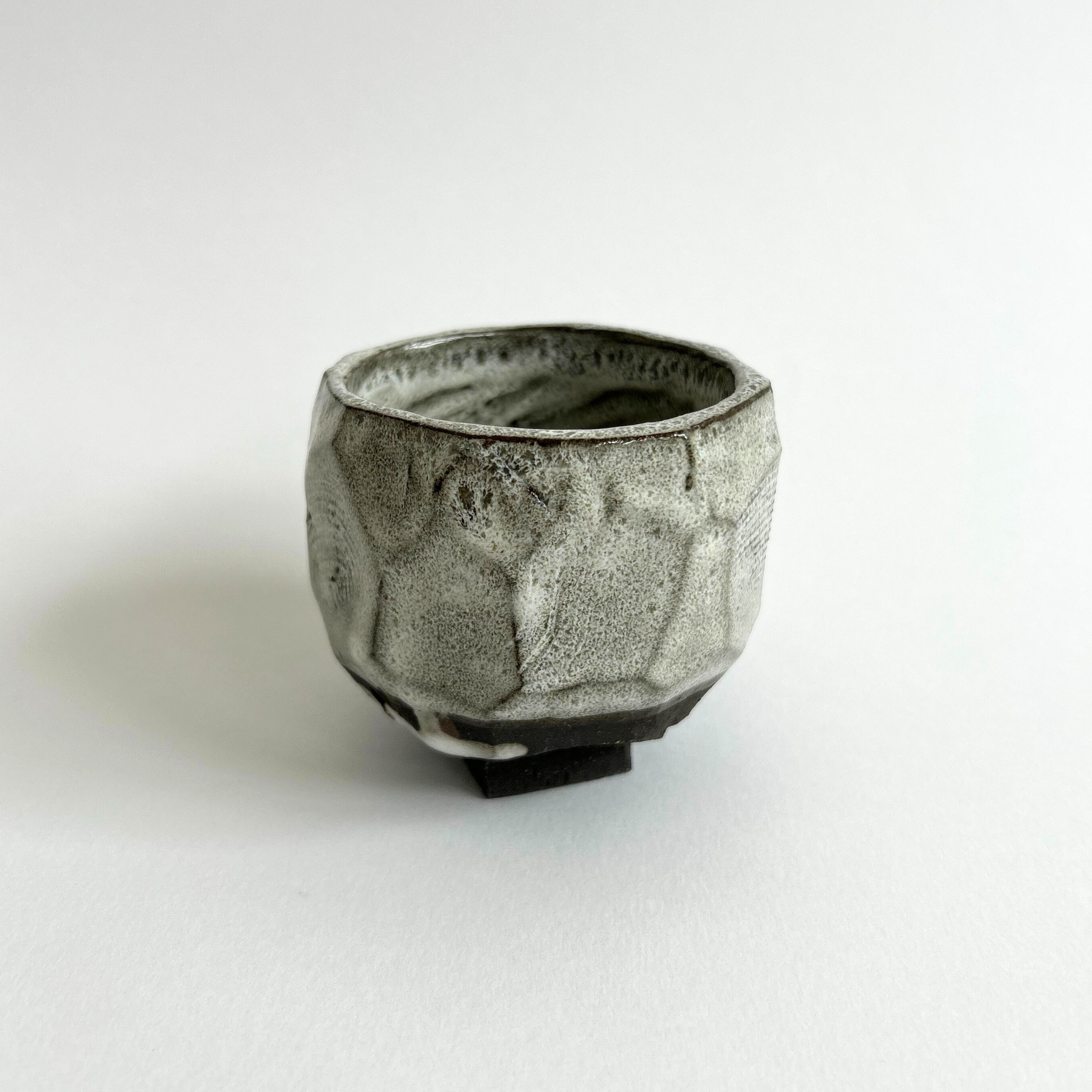 Kurinuki tea bowl